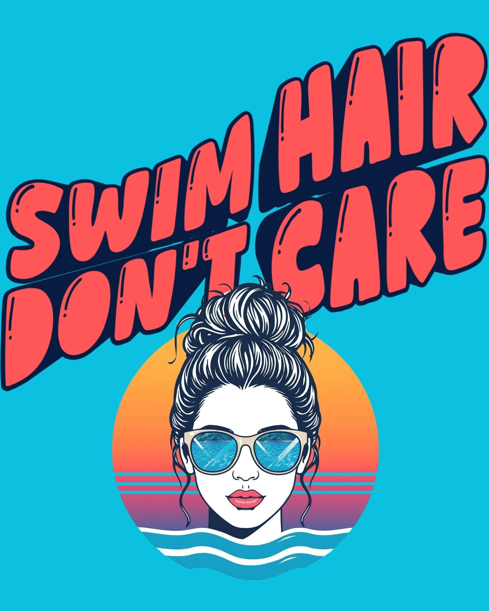 Swim Hair Tee