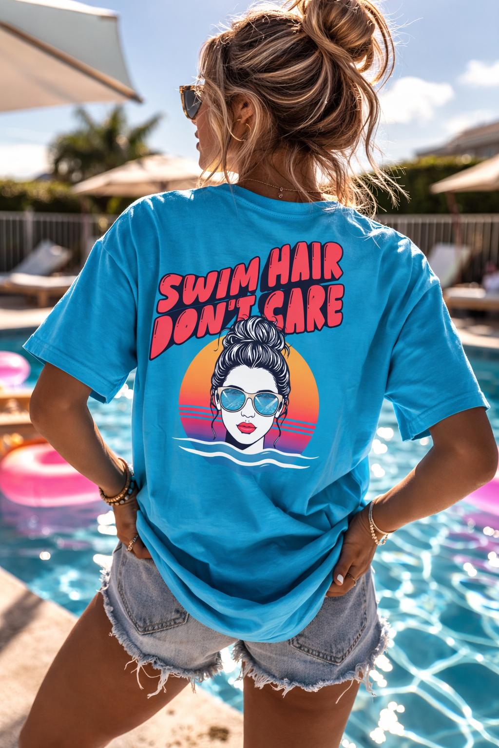 Swim Hair Tee